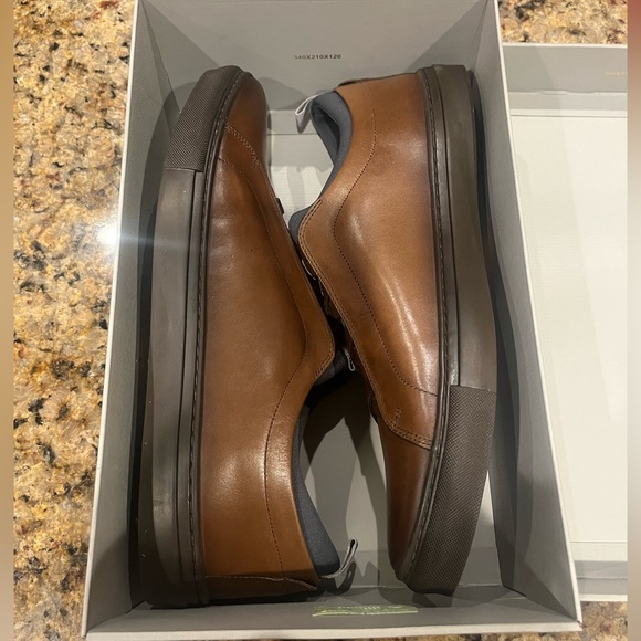 Martin Dingman slip on leather sneakers - Picture 2 of 5